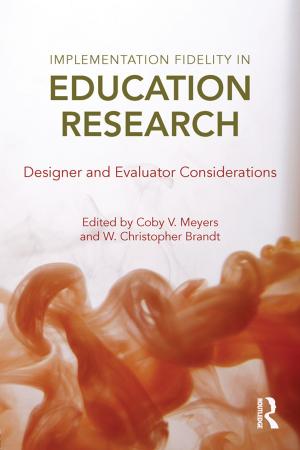 Cover of the book Implementation Fidelity in Education Research by Elwyn Cox, Matthew Housden, Lynn Parkinson