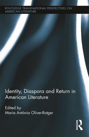 Cover of the book Identity, Diaspora and Return in American Literature by Catherine C. Bock Weiss