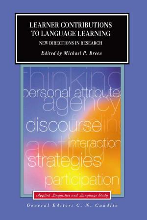 Book cover of Learner Contributions to Language Learning