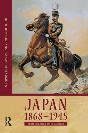 Book cover of Japan 1868-1945