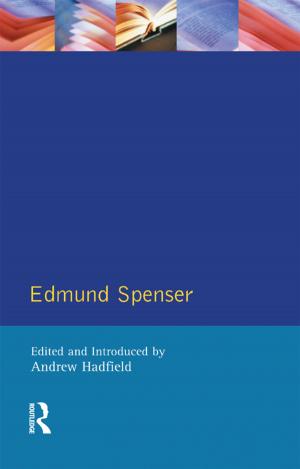 Cover of the book Edmund Spenser by Donnel B. Stern