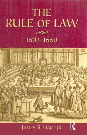 Cover of the book The Rule of Law, 1603-1660 by Svante Ersson, Jan-Erik Lane