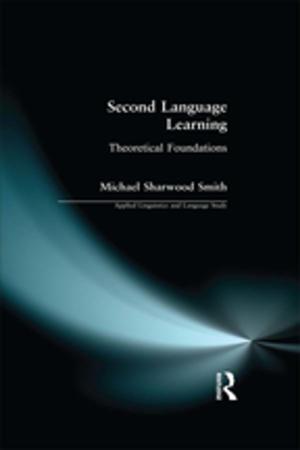 Cover of the book Second Language Learning by Mark N. Cooper