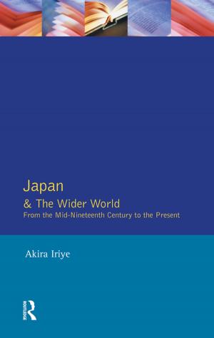 Cover of the book Japan and the Wider World by P T Raju