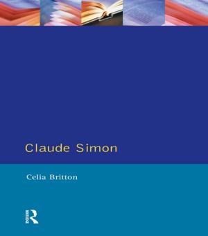 Cover of the book Claude Simon by John Greve