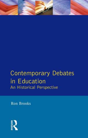 Cover of the book Contemporary Debates in Education by John Drinkwater