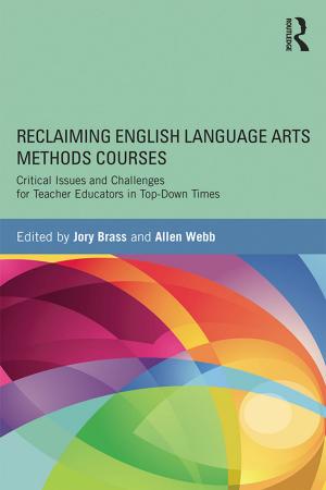 Cover of Reclaiming English Language Arts Methods Courses
