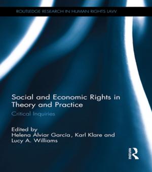 Cover of the book Social and Economic Rights in Theory and Practice by Alan Dobson