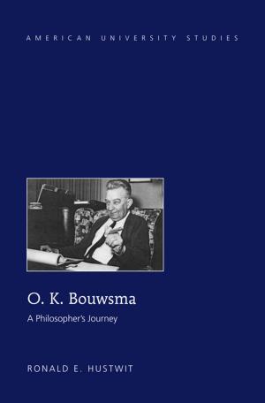 Cover of the book O. K. Bouwsma by Bettina Book