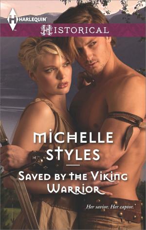 Cover of the book Saved by the Viking Warrior by Pamela Britton, Laura Marie Altom