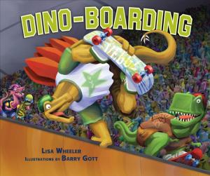 Cover of the book Dino-Boarding by Rebecca E. Hirsch