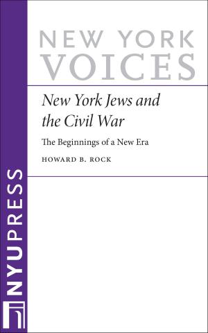 Cover of the book New York Jews and the Civil War by Christian J. Koot