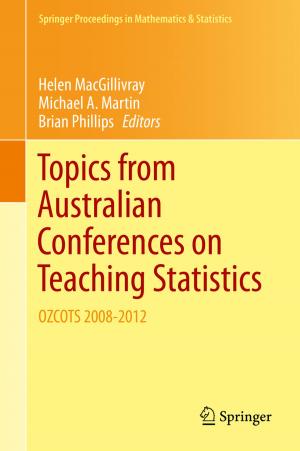 Cover of the book Topics from Australian Conferences on Teaching Statistics by Joshua C.C. Chan, Dirk P. Kroese
