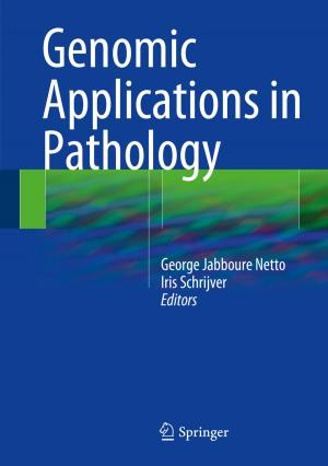 Cover of the book Genomic Applications in Pathology by Robert Fasthuber, Francky Catthoor, Praveen Raghavan, Frederik Naessens