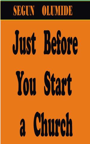 Cover of the book Just Before You Start a Church by SEGUN OLUMIDE