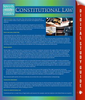 Cover of the book Constitutional Law by Baby Professor