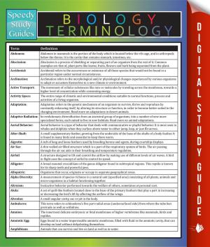 bigCover of the book Biology Terminology by 