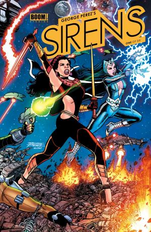 Book cover of George Perez's Sirens #1