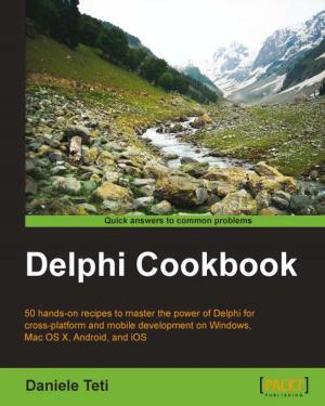 Cover of the book Delphi Cookbook by Rimantas Mocevicius