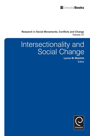 Cover of the book Intersectionality and Social Change by David Crowther, Linne Lauesen