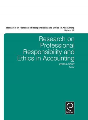 Cover of the book Research on Professional Responsibility and Ethics in Accounting by Patrick Mooney, Po Chi Wu