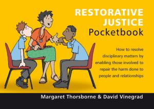 Book cover of Restorative Justice Pocketbook