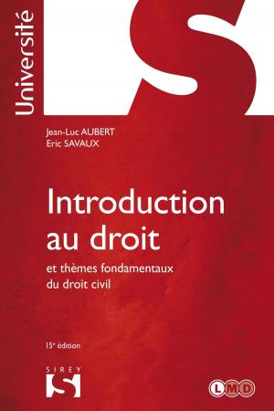 Cover of the book Introduction au droit et thèmes fondamentaux du droit civil by Rob John Frank