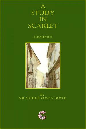 Book cover of A Study in Scarlet: (illustrated)