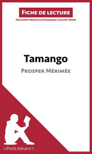 Cover of the book Tamango de Prosper Mérimée (Fiche de lecture) by Pierre De Grandi