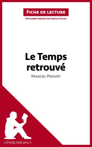 Book cover of Le Temps retrouvé de Marcel Proust (Fiche de lecture)