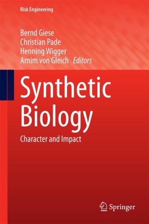 Cover of the book Synthetic Biology by José Antonio Carrillo, Alessio Figalli, Juan Luis Vázquez, Giuseppe Mingione, Manuel del Pino