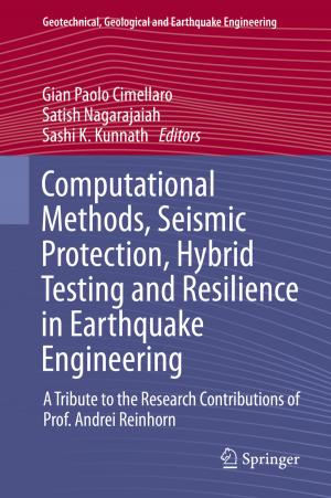 Cover of the book Computational Methods, Seismic Protection, Hybrid Testing and Resilience in Earthquake Engineering by Rainer Mahrwald