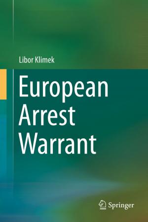 Cover of the book European Arrest Warrant by Agustín Udías