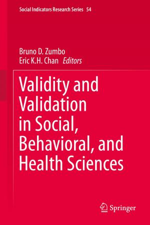 bigCover of the book Validity and Validation in Social, Behavioral, and Health Sciences by 
