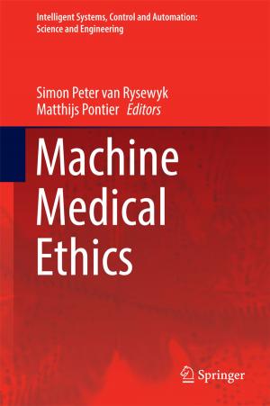 Cover of the book Machine Medical Ethics by Anna Szaniawska