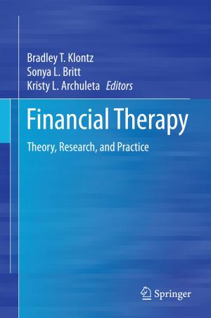 Cover of the book Financial Therapy by Erma Z. Drobnis, Ajay K. Nangia