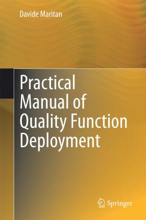 Cover of the book Practical Manual of Quality Function Deployment by Google創投團隊, Jake Knapp, John Zeratsky, Braden Kowitz