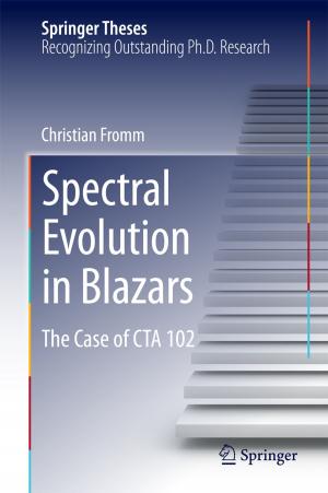 Cover of the book Spectral Evolution in Blazars by Francesco Corea
