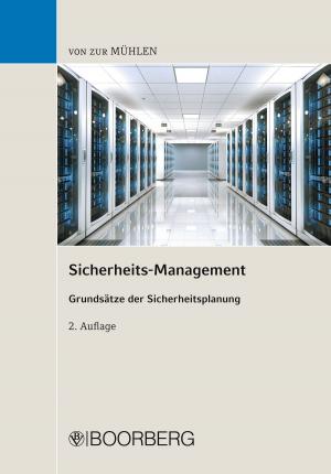 Cover of the book Sicherheits-Management by Axel Benning, Jörg-Dieter Oberrath
