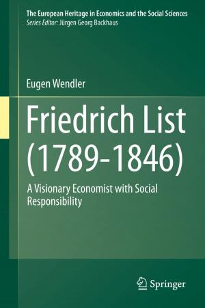 Cover of the book Friedrich List (1789-1846) by Rüdiger Wapler
