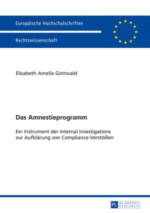Cover of the book Das Amnestieprogramm by Kristof Nyiri