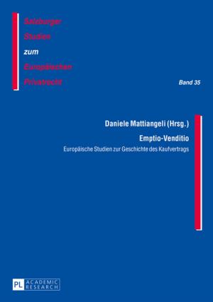 Cover of the book Emptio-Venditio by Kathrin Wenz