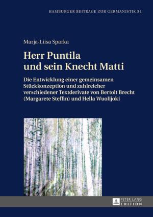 Book cover of Herr Puntila und sein Knecht Matti