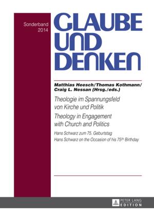 Cover of the book Theologie im Spannungsfeld von Kirche und Politik - Theology in Engagement with Church and Politics by Marianne Richter