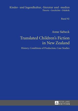 Cover of the book Translated Childrens Fiction in New Zealand by Bijan Nowrousian