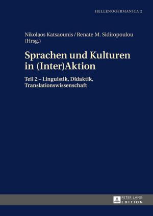 Cover of the book Sprachen und Kulturen in Inter(Aktion) by Jessica Sänger