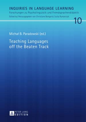Cover of the book Teaching Languages off the Beaten Track by Weimin Zhang