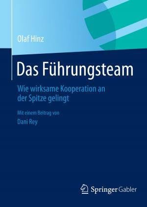 Cover of the book Das Führungsteam by Falko von Ameln