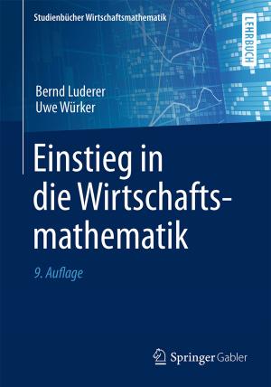 Cover of the book Einstieg in die Wirtschaftsmathematik by Thomas Schmidt-Lux