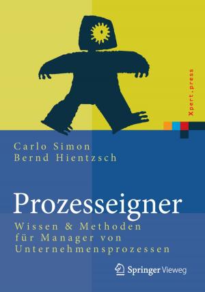 Cover of the book Prozesseigner by Walter Huber